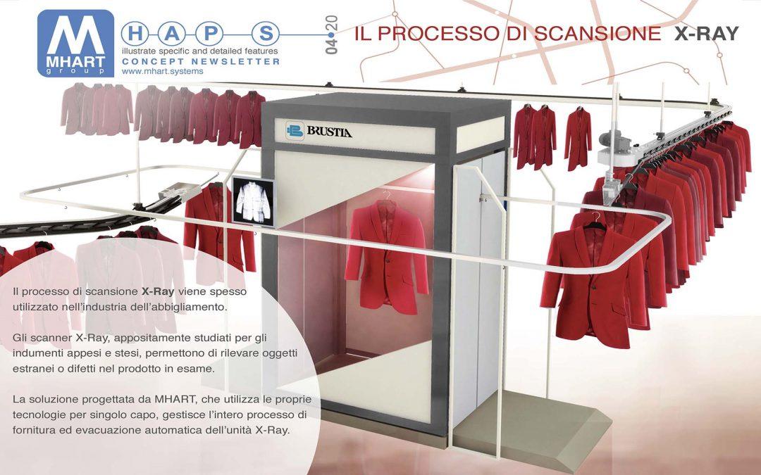 Mhart scansione x-ray dei capi