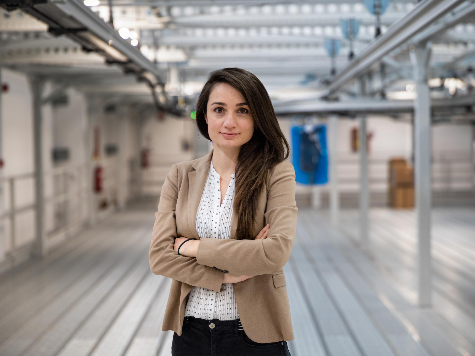 Sara Coppi, CTO e Partner del team MHART, esperta in soluzioni tecnologiche avanzate per l'automazione logistica