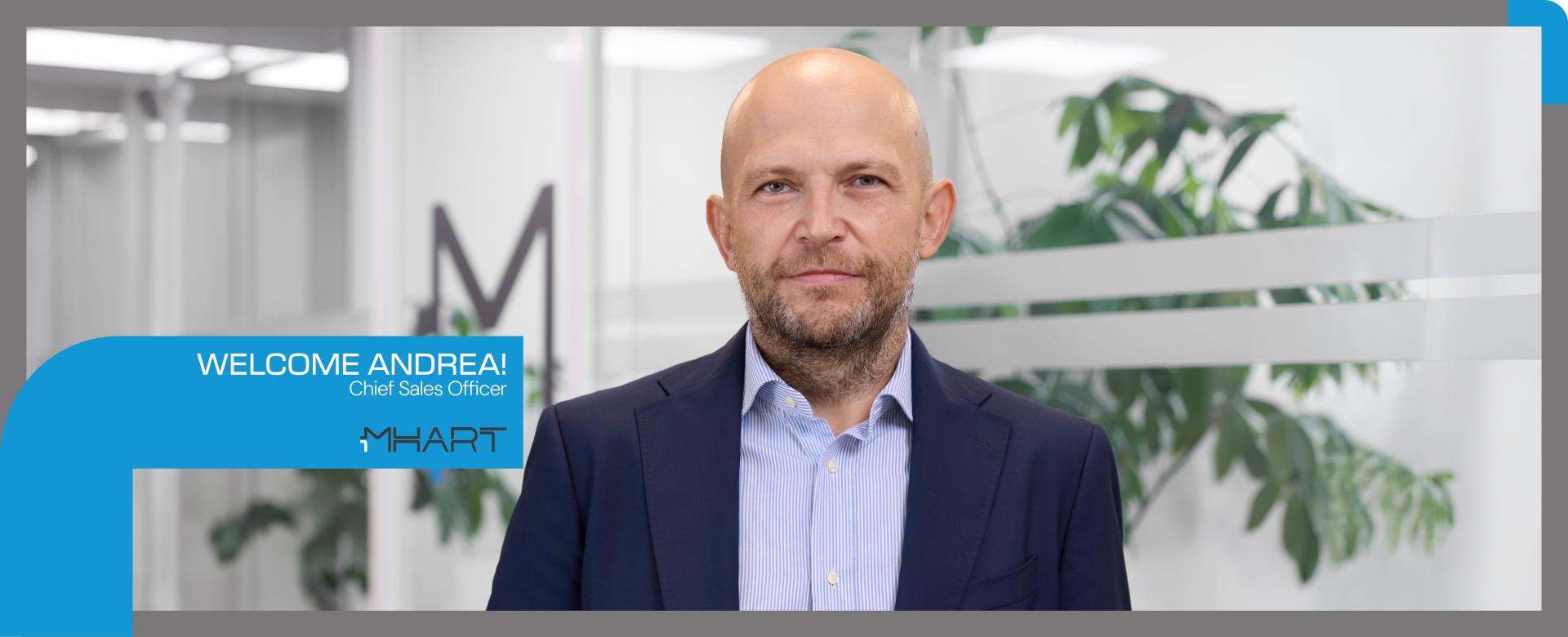 Andrea Pezzei assume il ruolo di Chief Sales Officer di MHart Group, contribuendo allo sviluppo commerciale e alla crescita del gruppo.
