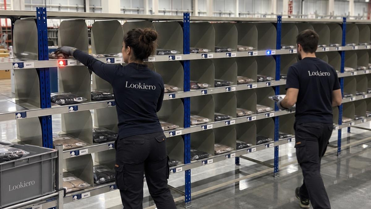 Tecnologia Put-to-Light MHART per la classificazione degli articoli nei diversi ordini